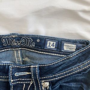 Miss Me girls jeans, skinny, size 14